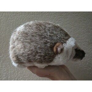 Nat & Jules Realistic Hedgehog Plush Demdaco Animal Collection Soft Fuzzy Clean
